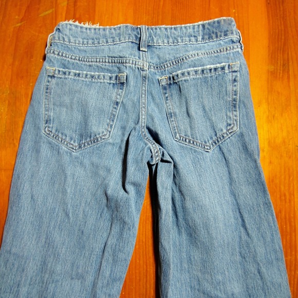 Hollister Low Rise Baggy Jeans Blue Denim W25 Regular Y2K - Picture 10 of 12